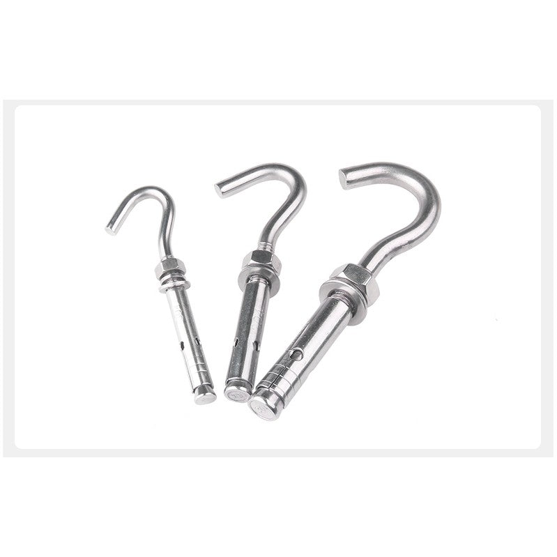 พุ๊ก พุก ตะขอ สแตนเลส 304 M6 M8 M10 M12 / Sleeve Expansion Anchor Bolt with Hook SUS304 M6 M8 M10 M12