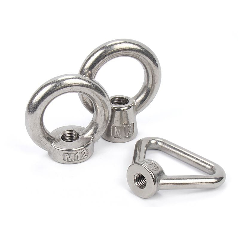 อายนัท วงกลม ห่วง วงแหวน สแตนเลส 304 น๊อตตัวเมีย M24 M30 M36 / Lifting Eye Nut Stainless Steel SUS304 M24 M30 M36
