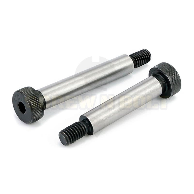 น็อต สกรู โชว์เดอร์ โบลท์ จม เหล็กแข็ง 12.9 เกลียวมิล หยาบ M5 M6 / Shoulder Screw/Bolt Hex Socket Machine Grade 12.9