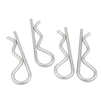 ปิ๊น ตัว R สแตนเลส 304 ปิ้น ตัวอาร์ M5 M6 M7 / Hairpin Cotter Snap R Pin SUS304 M5 M6