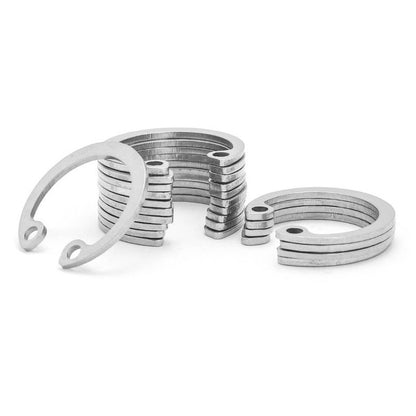 แหวนล็อค ใน ตัว C สแตนเลส 304  dia. 15 16 17 18 19 20 22 / Internal Retaining Snap Ring SUS304 dia. 15 16 17 18 19 20 22