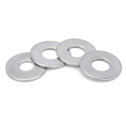 แหวนอีแปะ แหวนรอง น็อตสกรู สแตนเลส 304  M3.5 M4 M5 M6 / Flat Washer Stainless Screw SUS304 M3.5 M4 M5 M6