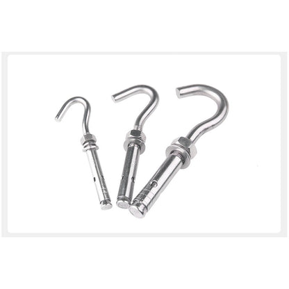 พุ๊ก พุก ตะขอ สแตนเลส 304  M6 M8 M10 M12 / Sleeve Expansion Anchor Bolt with Hook SUS304 M6 M8 M10 M12