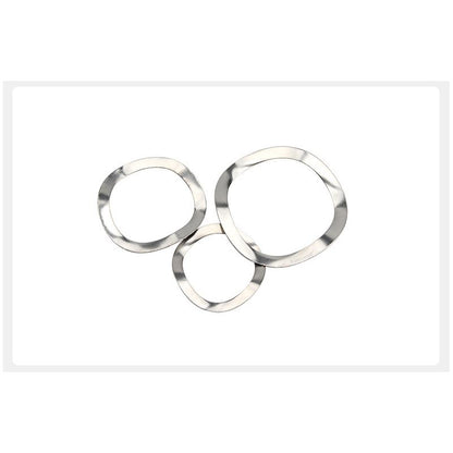 แหวนคลื่น สปริง รองตลับลูกปืนกันรุน สแตนเลส 304  M3 M4 M5 M6 M8 / Wave Spring Stainlesss Steel SUS304 M3 M4 M5 M6 M8