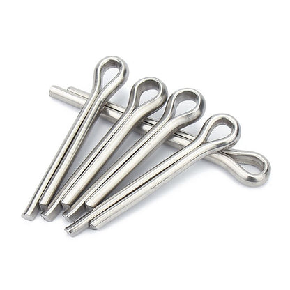 ปิ๊น พิน เสียบถ่าง 2 ขา สแตนเลส 304 ปิ้น M5 M6 / Cotter Pin SUS304 M5 M6