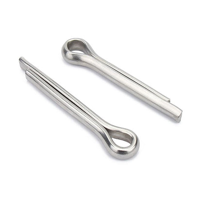 ปิ๊น พิน เสียบถ่าง 2 ขา สแตนเลส 304 ปิ้น M5 M6 / Cotter Pin SUS304 M5 M6