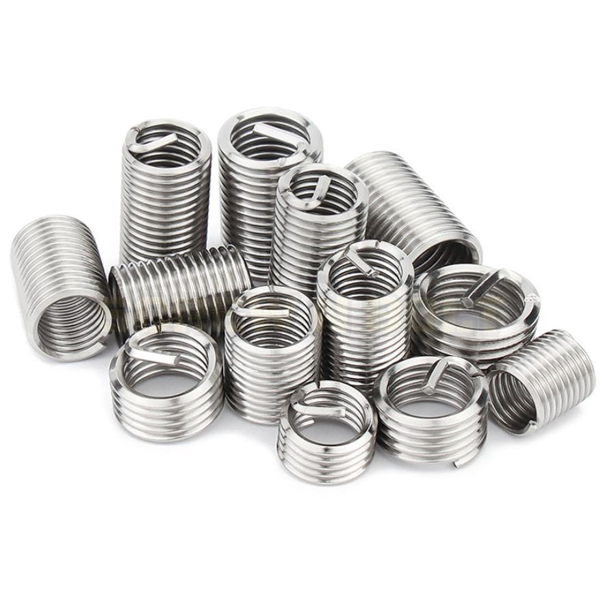 เกลียวสปริง ซ่อมเกลียว รีคอยล์ สแตนเลส 304 เกลียวมิล หยาบ M20 M22 M24 / Insert Coil Thread Spring SUS304