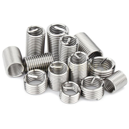 เกลียวสปริง ซ่อมเกลียว รีคอยล์ สแตนเลส 304 เกลียวมิล หยาบ M2 M3 M4 M5 / Insert Coil Thread Spring SUS304