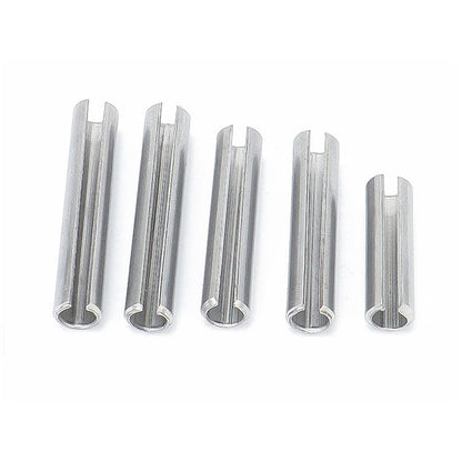 ปิ๊น ตะกุด ตะกรุด ผ่า สแตนเลส 304 ปิ้นหลอด M1.5 M2 M2.5 / Slotted Spring  Pins SUS304 M1.5 M2 M2.5