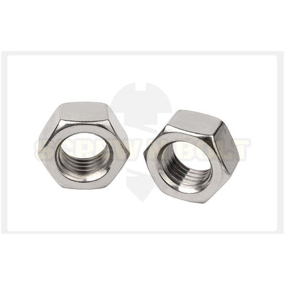 หัวน็อต ตัวเมีย หกเหลี่ยม สแตนเลส 304 เกลียวมิล หยาบ M1 M1.2 M1.4 M1.6 / Hexagon Nut SUS304 M1 M1.2 M1.4 M1.6