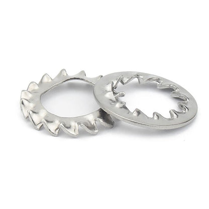 แหวนจักร ใน ถี่ใน กันคลาย สแตนเลส 304  M18 M20 M22 M24 / Internal Toothed Lock Washer SUS304 M18 M20 M22 M24