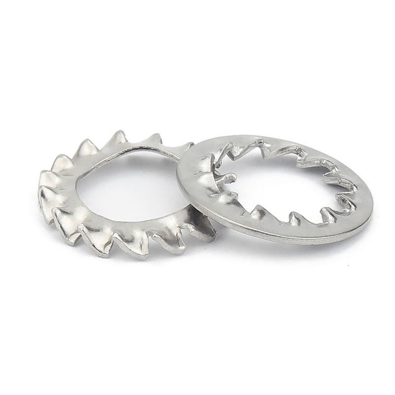 แหวนจักร ใน ถี่ใน กันคลาย สแตนเลส 304  M10 M12 M14 M16 / Internal Toothed Lock Washer SUS304 M10 M12 M14 M16