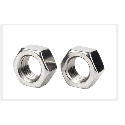 หัวน็อต ตัวเมีย หกเหลี่ยม สแตนเลส 304 เกลียวหุน หยาบ 3/4 7/8 1" / Hex Nut UNC Thread SUS304 3/4 7/8 1"