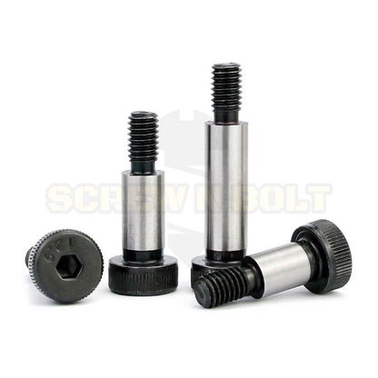 น็อต สกรู โชว์เดอร์ โบลท์ จม เหล็กแข็ง 12.9 เกลียวมิล หยาบ M5 M6 / Shoulder Screw/Bolt Hex Socket Machine Grade 12.9