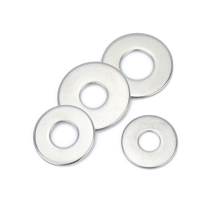 แหวนอีแปะ แหวนรอง น็อตสกรู สแตนเลส 304  M24 M27 M30 / Flat Washer Stainless Screw SUS304 M24 M27 M30