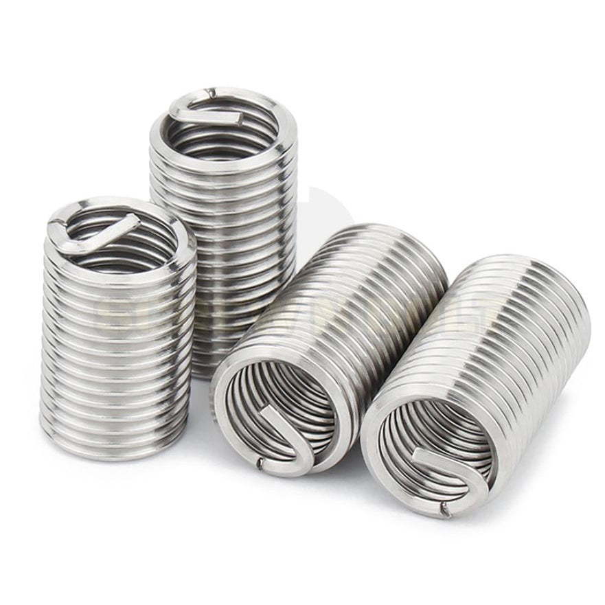 เกลียวสปริง ซ่อมเกลียว รีคอยล์ สแตนเลส 304 เกลียวมิล หยาบ M20 M22 M24 / Insert Coil Thread Spring SUS304