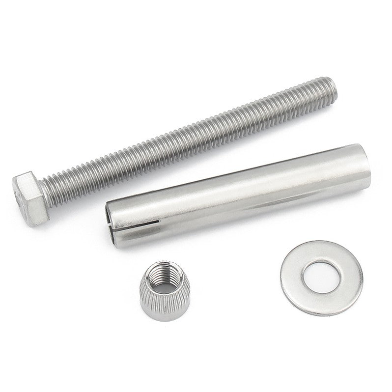 พุ๊ก พุก หัว 6 เหลี่ยม โบลท์ สแตนเลส 304  M6 M8 / Sleeve Expansion Anchor Hexagon Head Bolt SUS304 M6 M8