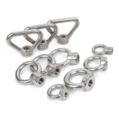 อายนัท วงกลม ห่วง วงแหวน สแตนเลส 304 น๊อตตัวเมีย M24 M30 M36 / Lifting Eye Nut Stainless Steel SUS304 M24 M30 M36