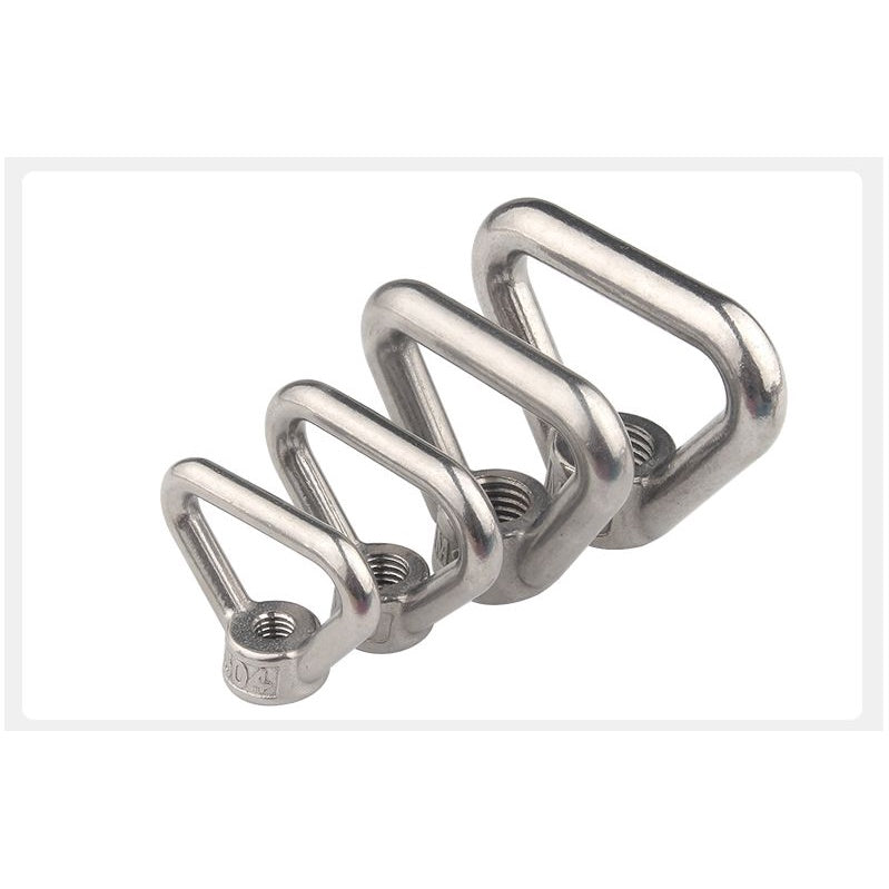 อายนัท ทรงสามเหลี่ยม สแตนเลส 304 น๊อตตัวเมีย M16 M20 M24 / Triangle Lifting Eye Nut SUS304 M16 M20 M24