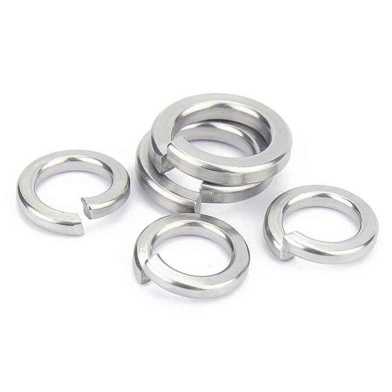 แหวนสปริง แหวนรอง กันคลาย สแตนเลส 304  M4 M5 M6 M8 M10 / Spring Washer Stainless Steel SUS304 M4 M5 M6 M8 M10
