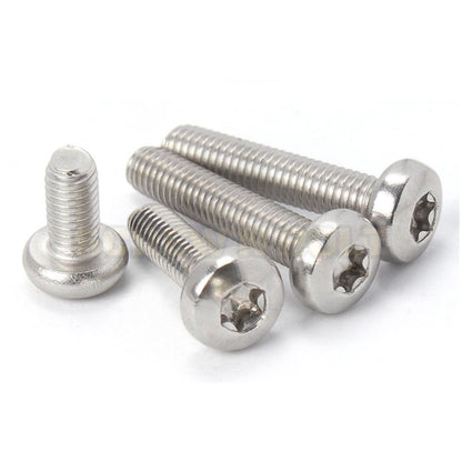 น็อต สกรู หัวกลม P ช่องขัน ดาว ท็อกซ์ สแตนเลส 304 เกลียวมิล M2 M2.5 M3 / Pan Head Torx Machine Screw SUS304