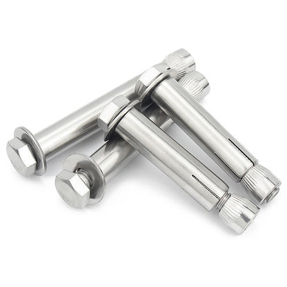 พุ๊ก พุก หัว 6 เหลี่ยม โบลท์ สแตนเลส 304  M6 M8 / Sleeve Expansion Anchor Hexagon Head Bolt SUS304 M6 M8