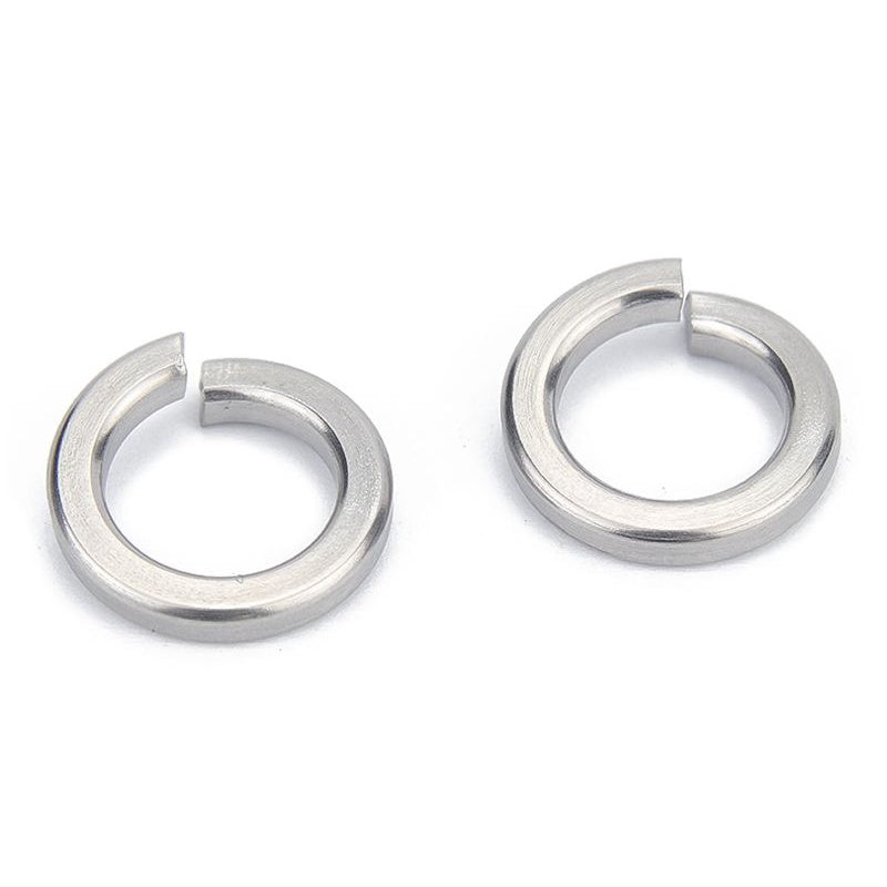 แหวนสปริง แหวนรอง กันคลาย สแตนเลส 304  M4 M5 M6 M8 M10 / Spring Washer Stainless Steel SUS304 M4 M5 M6 M8 M10