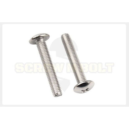 น็อต สกรู หัวร่ม หัวกระทะ แฉก T+ สแตนเลส 304 เกลียวมิล M2 M2.5 M3 / Truss Head Phillip Machine Screw SUS304 M2 M2.5 M3