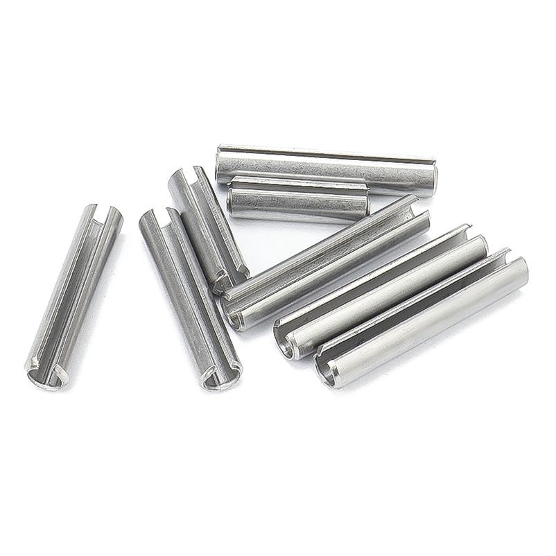 ปิ๊น ตะกุด ตะกรุด ผ่า สแตนเลส 304 ปิ้นหลอด M8 / Slotted Spring  Pins SUS304 M8