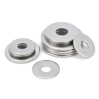 แหวนอีแปะ แหวนรอง น็อตสกรู สแตนเลส 304  M24 M27 M30 / Flat Washer Stainless Screw SUS304 M24 M27 M30