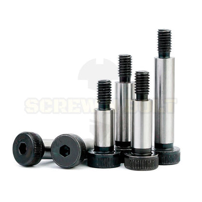 น็อต สกรู โชว์เดอร์ โบลท์ จม เหล็กแข็ง 12.9 เกลียวมิล หยาบ M8 M10 / Shoulder Screw/Bolt Hex Socket Machine Grade 12.9