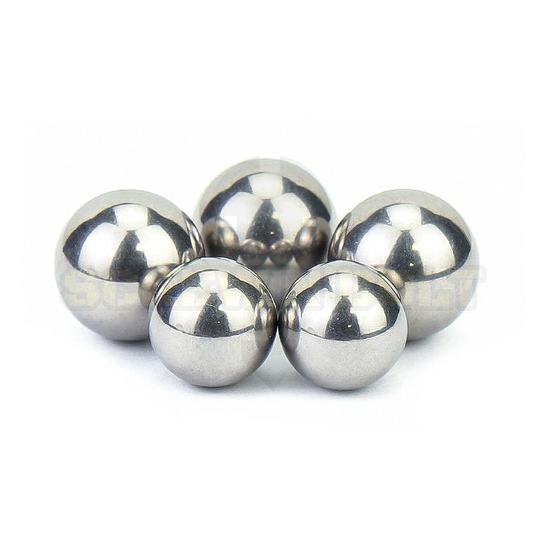 เม็ดลูกปืน ลูกปืนเม็ดกลม ลูกปืนแบริ่ง สแตนเลส 304 กันสนิม ไซส์: 0.5 - 10 mm. / Stainless Steel Ball Bearing SUS304