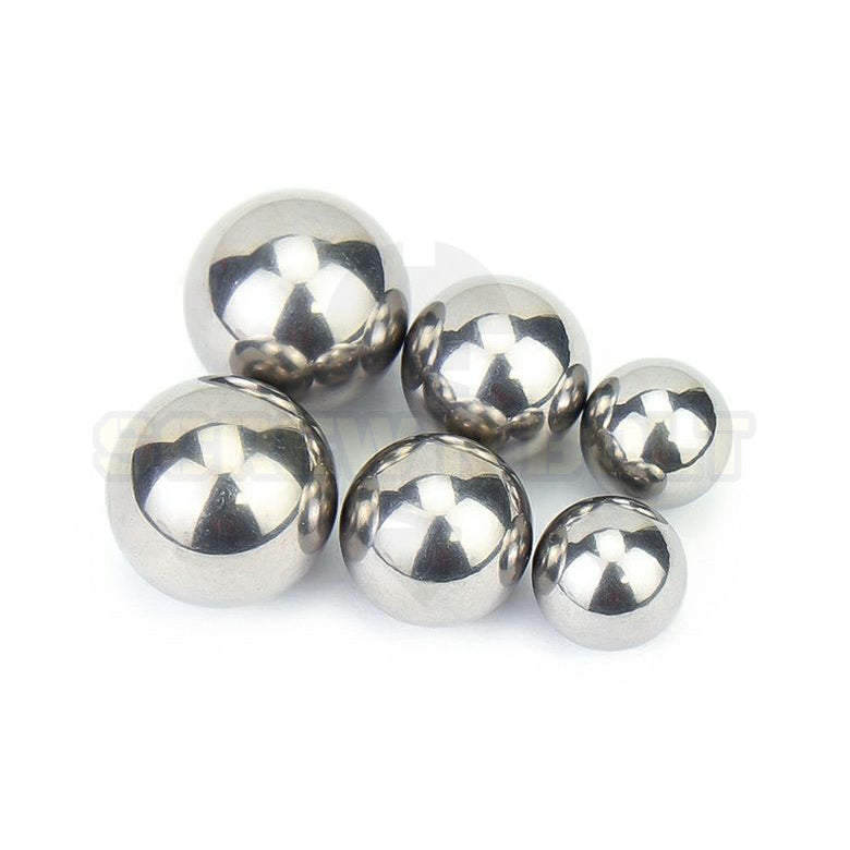 เม็ดลูกปืน ลูกปืนเม็ดกลม ลูกปืนแบริ่ง สแตนเลส 304 กันสนิม ไซส์: 0.5 - 10 mm. / Stainless Steel Ball Bearing SUS304