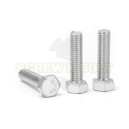 น็อต สกรู หัวเหลี่ยม สแตนเลส 304 เกลียวหุน "ละเอียด" #10 1/4 5/16 3/8 / Hexagon Head Screw/Bolt UNF Thread SUS304