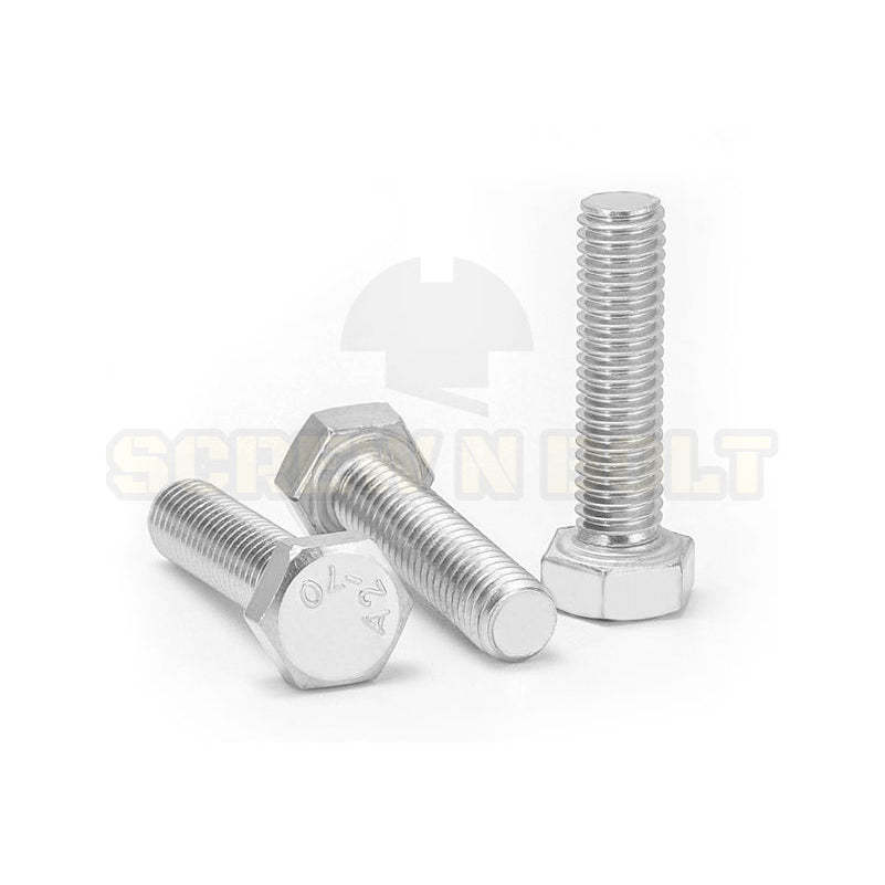 น็อต สกรู หัวเหลี่ยม สแตนเลส 304 เกลียวหุน "ละเอียด" 7/16 1/2(4หุน) / Hexagon Head Screw/Bolt UNF Thread SUS304