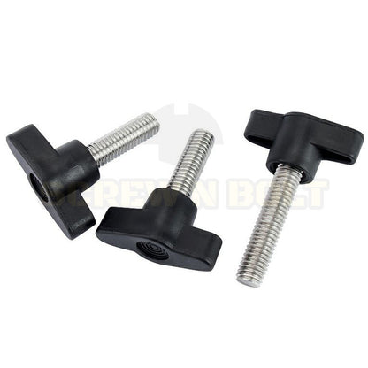 น็อต ลูกบิด ด้ามจับ มือหมุน ตัวที T สแตนเลส 304 กว้าง 35-40 มม. M5 M6 M8 / T GRIP KNOB BOLT SUS304